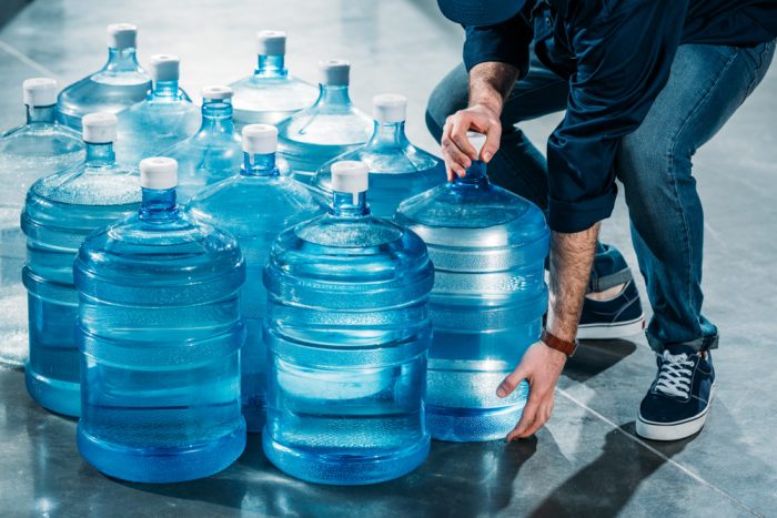 Where does bottled water come from and how is it treated?