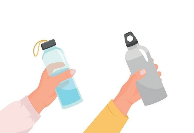 Glass, Metal, Plastic - Which Water Bottle is Good For You